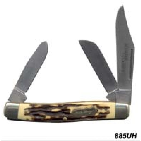 KNIFE SCHRADE SENIOR RANCHER 3 BLADE STOCK KNIFE 4 - City N Country