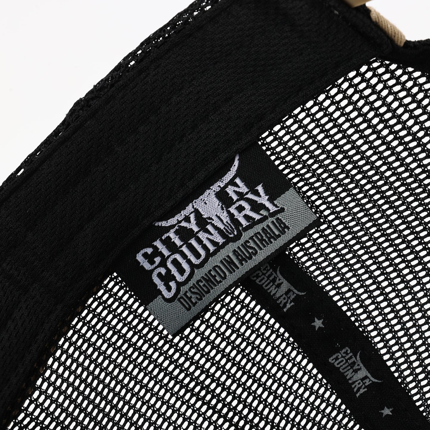 City N Country - CNC - Cap - 3D Classic - Bone and Black