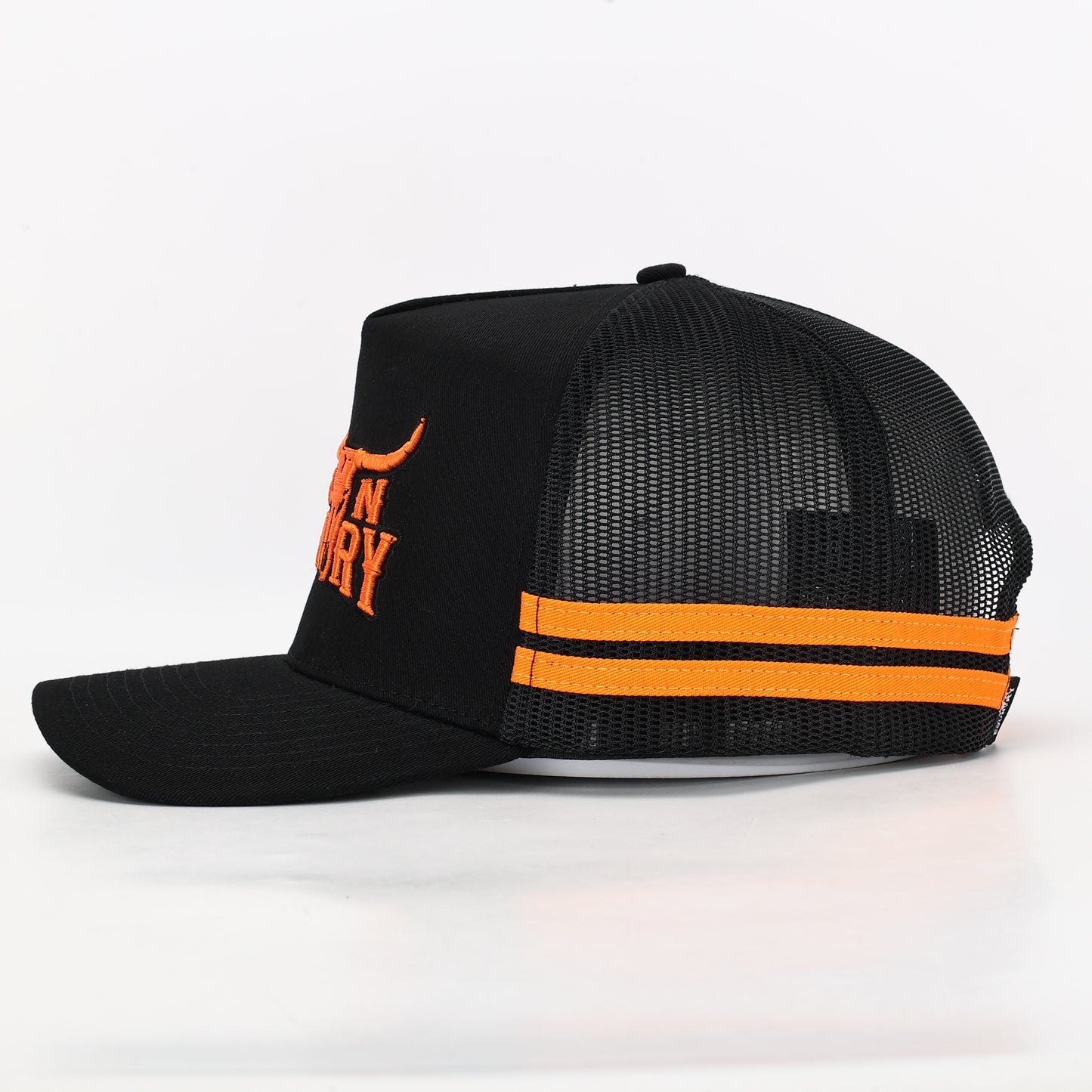 City N Country - CNC - Cap - 3D Classic - Black and Orange