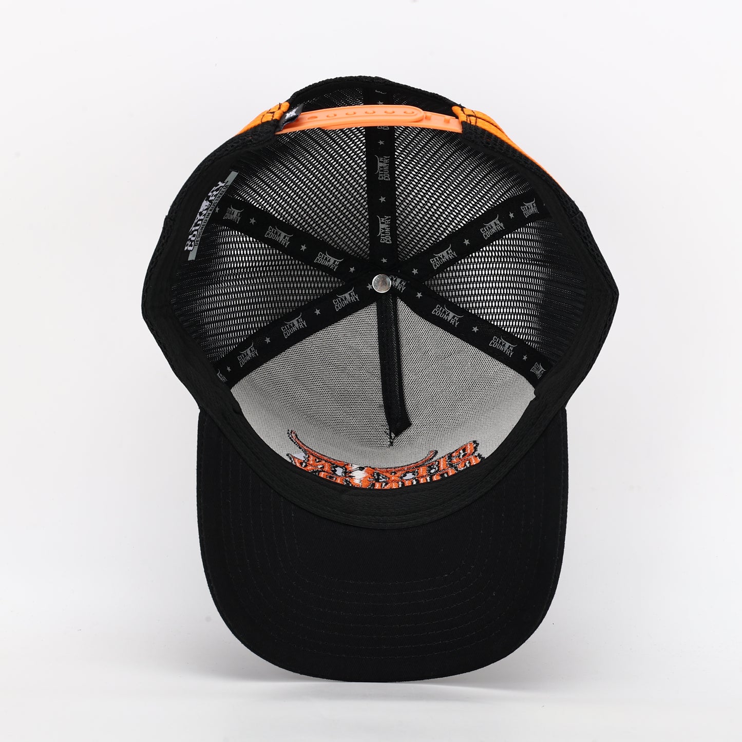 City N Country - CNC - Cap - 3D Classic - Black and Orange