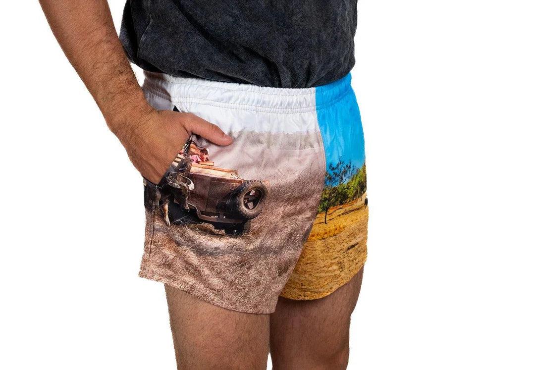 AFS - Wild Buffalo Footy Shorts - (With Pockets) - City N Country