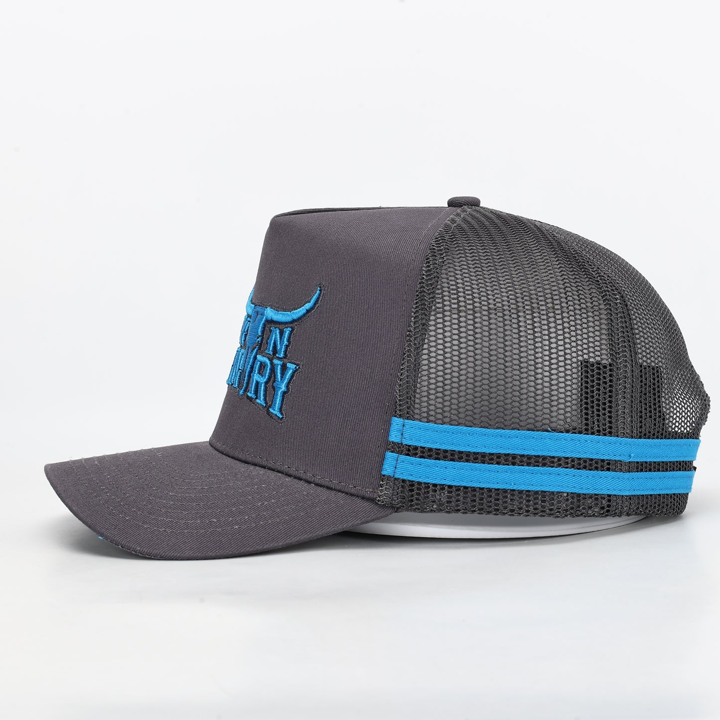 City N Country - CNC - Cap - 3D Classic - Grey and Blue