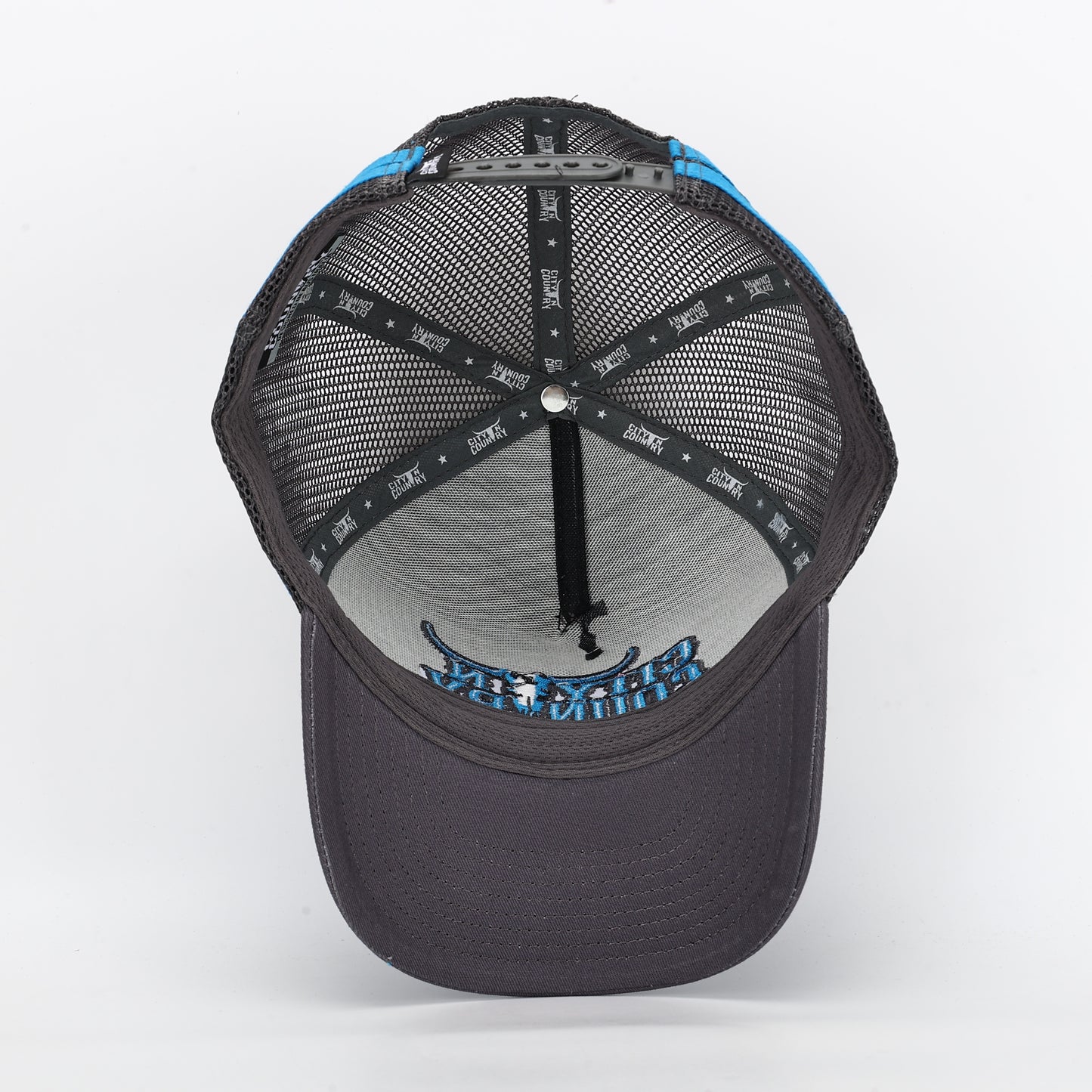 City N Country - CNC - Cap - 3D Classic - Grey and Blue