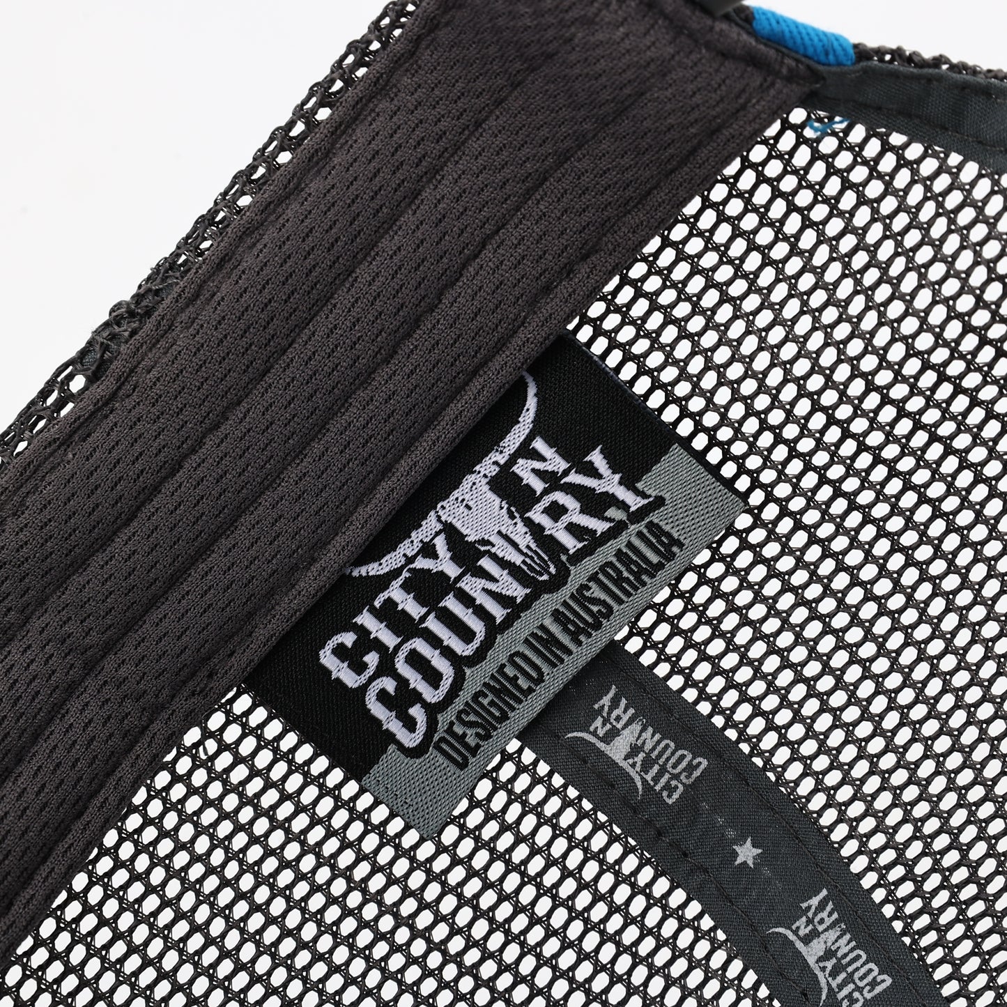 City N Country - CNC - Cap - 3D Classic - Grey and Blue