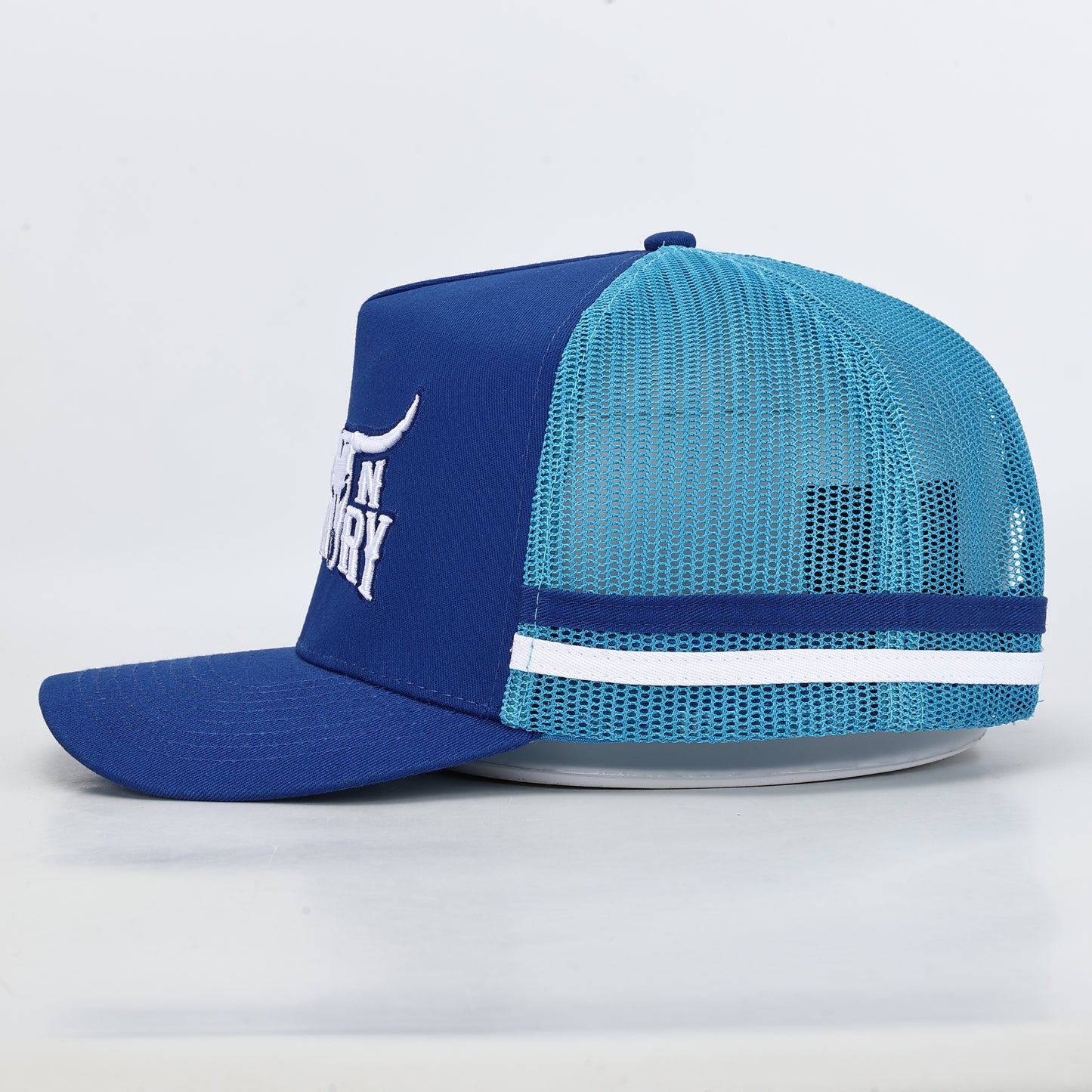 City N Country - CNC - Cap - Kids - 3D Classic - Sky Blue and White
