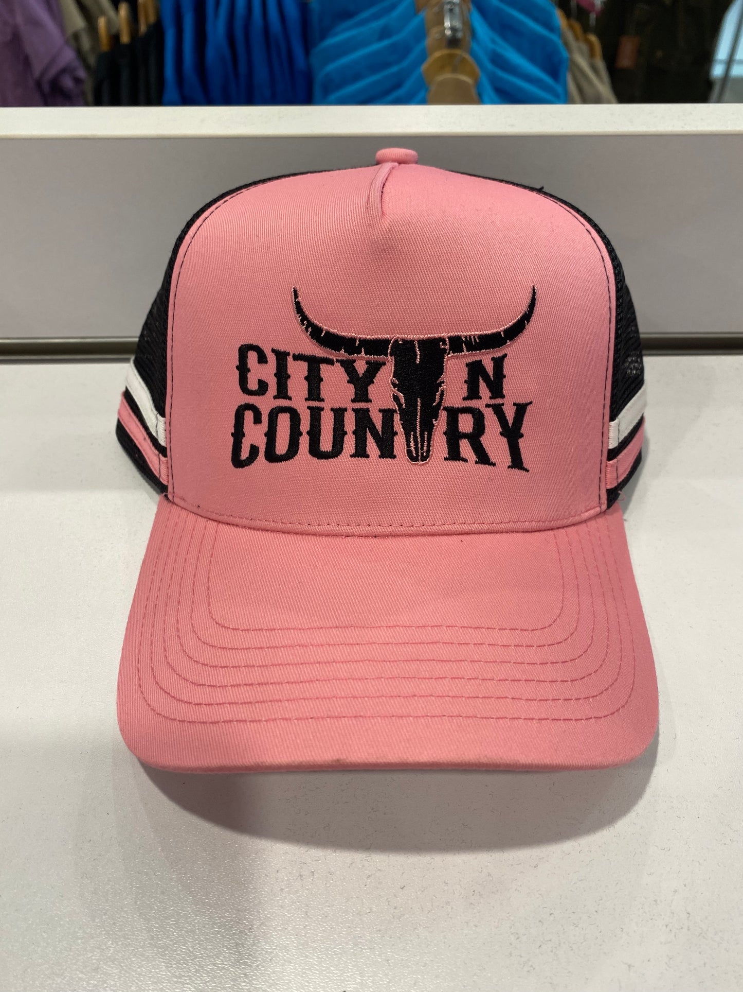 City N Country - CNC - Cap - Classic - Pink And White