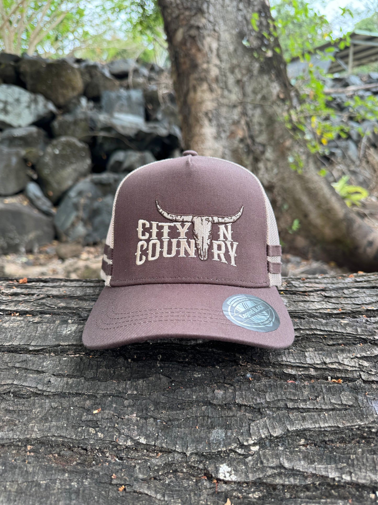 CNC - CITY N COUNTRY CAP - DARK BROWN - City N Country