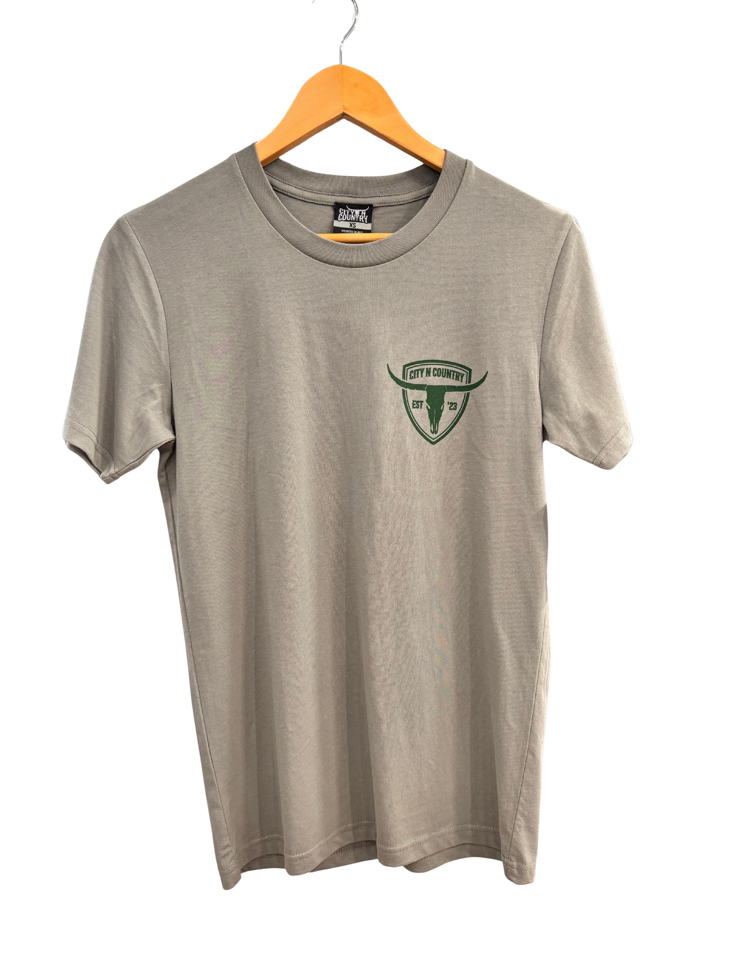 City N Country - CNC - Shirt - Mens - Shield T Shirt - Granite