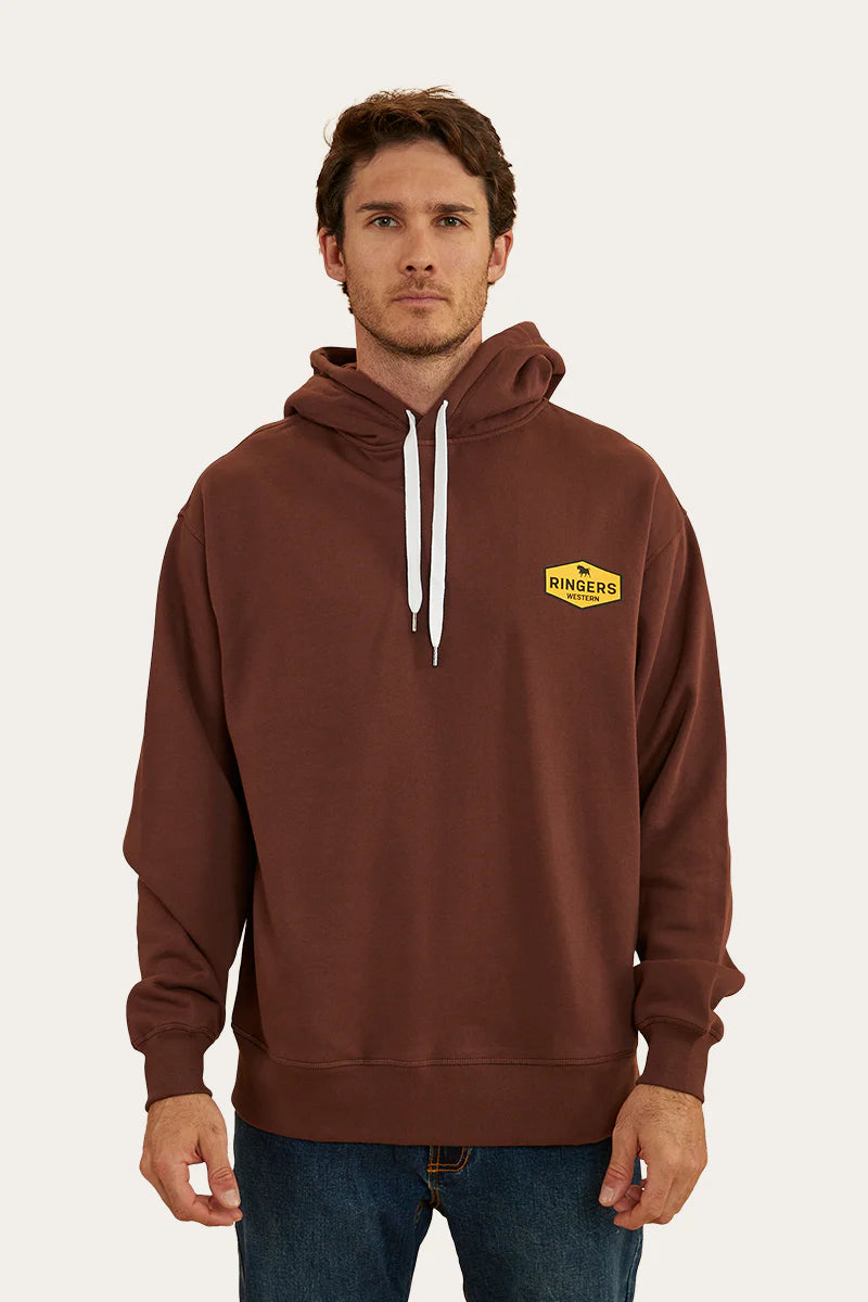 Ringers Western - Outerwear - Mens - Servo Hoodie - Chocolate