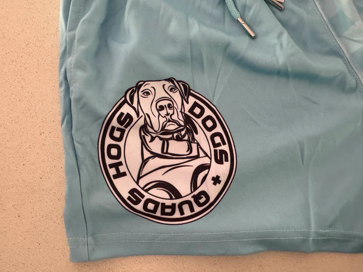 Hogs Dogs And Quads - HDQ - Footy Short - Gingham