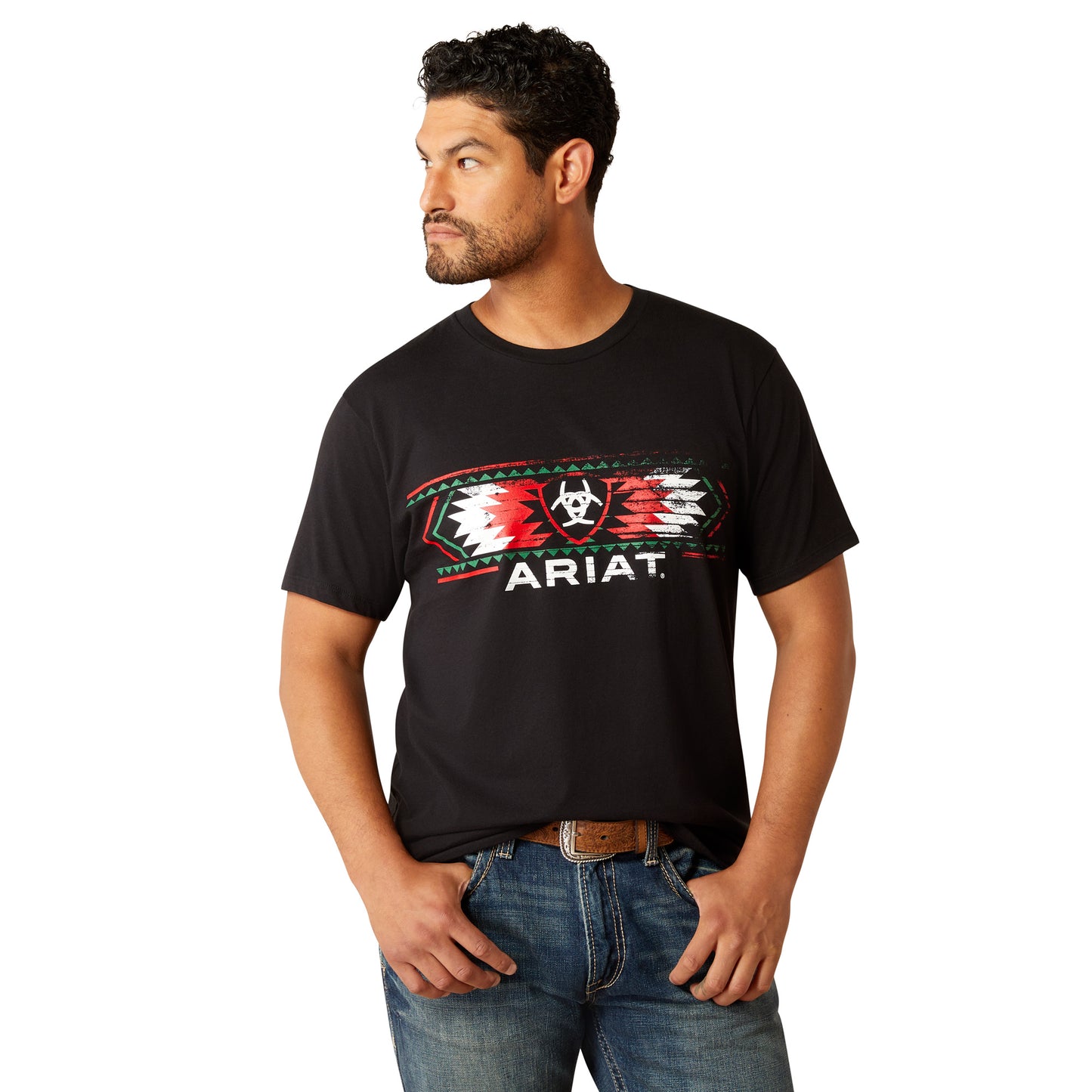 Ariat - Shirt - Mens - Mexicali Tee - Black
