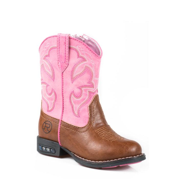 ROPER - LIGHTNING TODDLER - TAN/PINK - City N Country