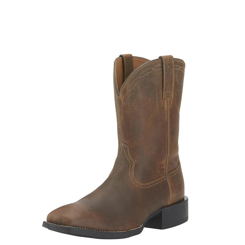 ARIAT - MENS HERITAGE ROPER - WIDE SQUARE TOE - City N Country