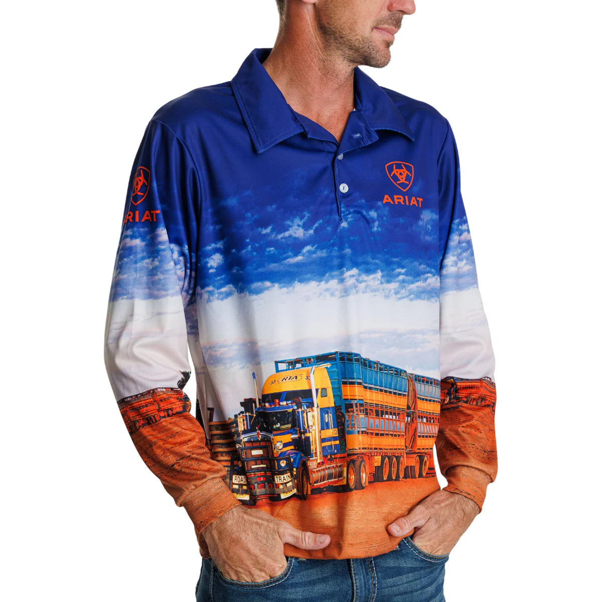 ARIAT - ROADTRAIN FISHING SHIRT