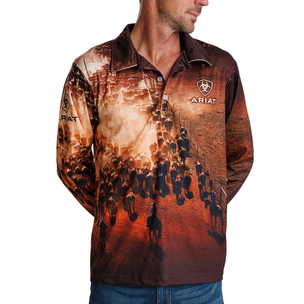 ARIAT - CATTLE MUSTER FISHING SHIRT