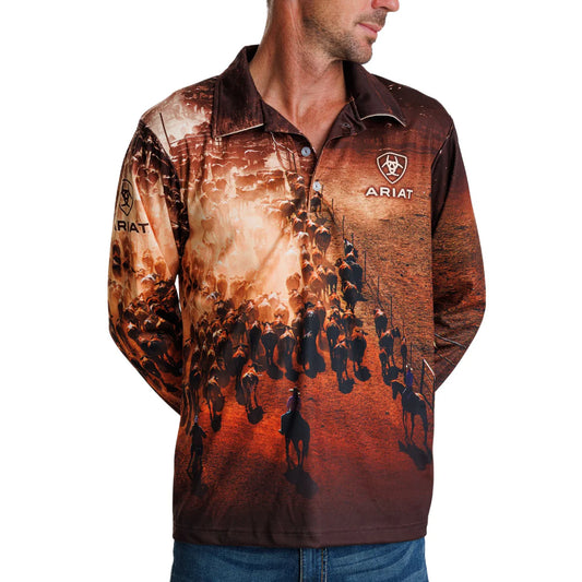 ARIAT - CATTLE MUSTER FISHING SHIRT - City N Country