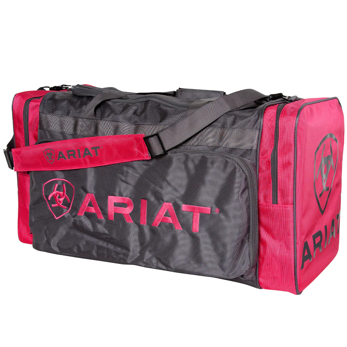 ARIAT - GEAR BAG - PINK / CHARCOAL