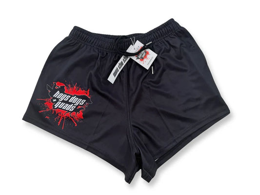 Hogs Dogs And Quads - HDQ - Footy Short - OG Black