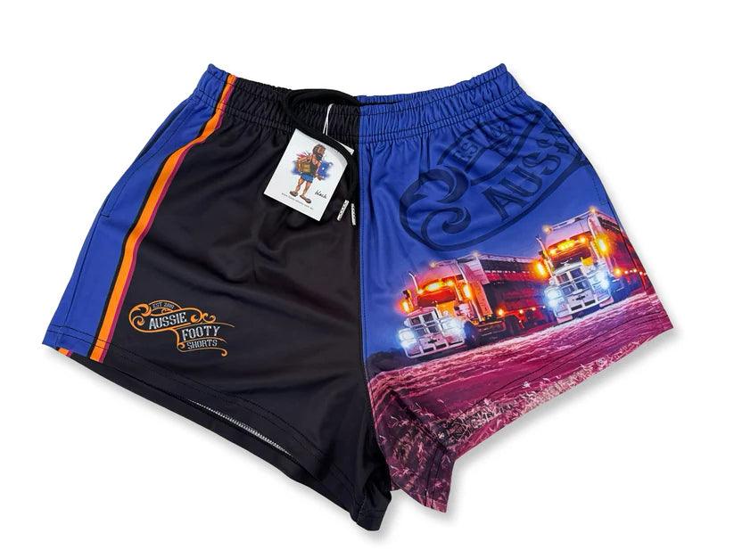 AFS - TRUCKS AT NIGHT FOOTY SHORTS - City N Country