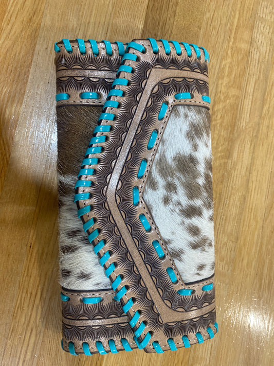 Bushfire Road - Wallet - Kristy - Aqua