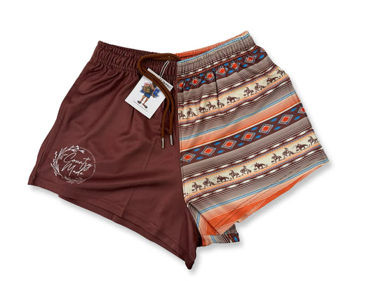 AFS - BROWN HORSE AZREC FOOTY SHORTS