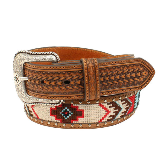 ARIAT - Men's Arrow Southwestern Inlay Belt - City and Country