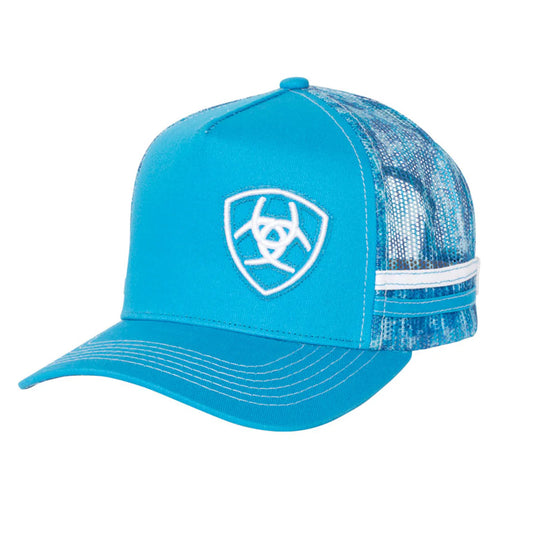 ARIAT - DIGI CAMO TRUCKER CAP - BLUE JEWEL