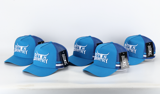 City N Country - CNC - Cap - 3D Classic - Royal Sky White