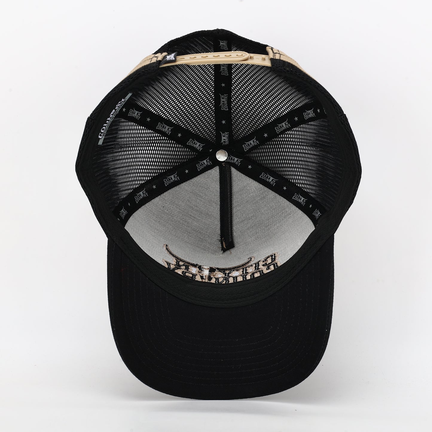 City N Country - CNC - Cap - 3D Classic - Bone and Black