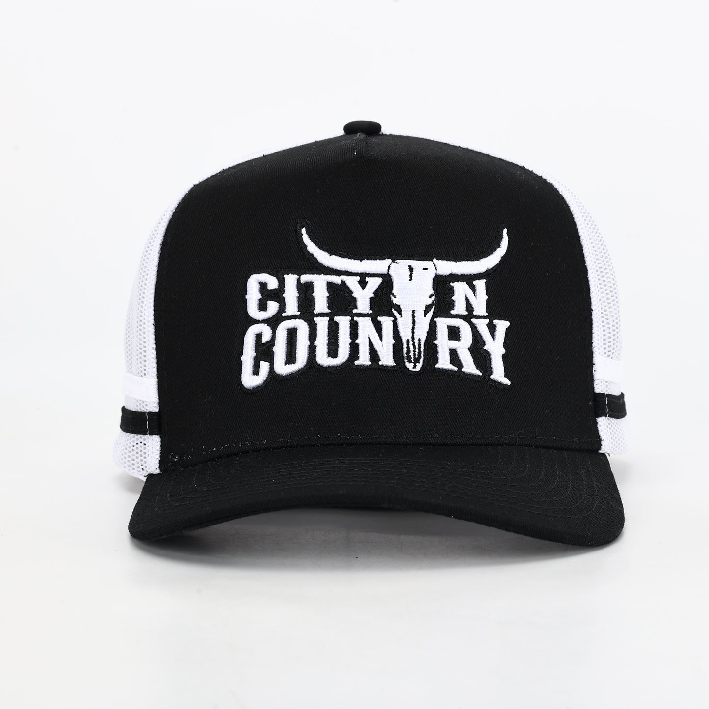 City N Country - CNC - Cap - 3D Classic - Black and White