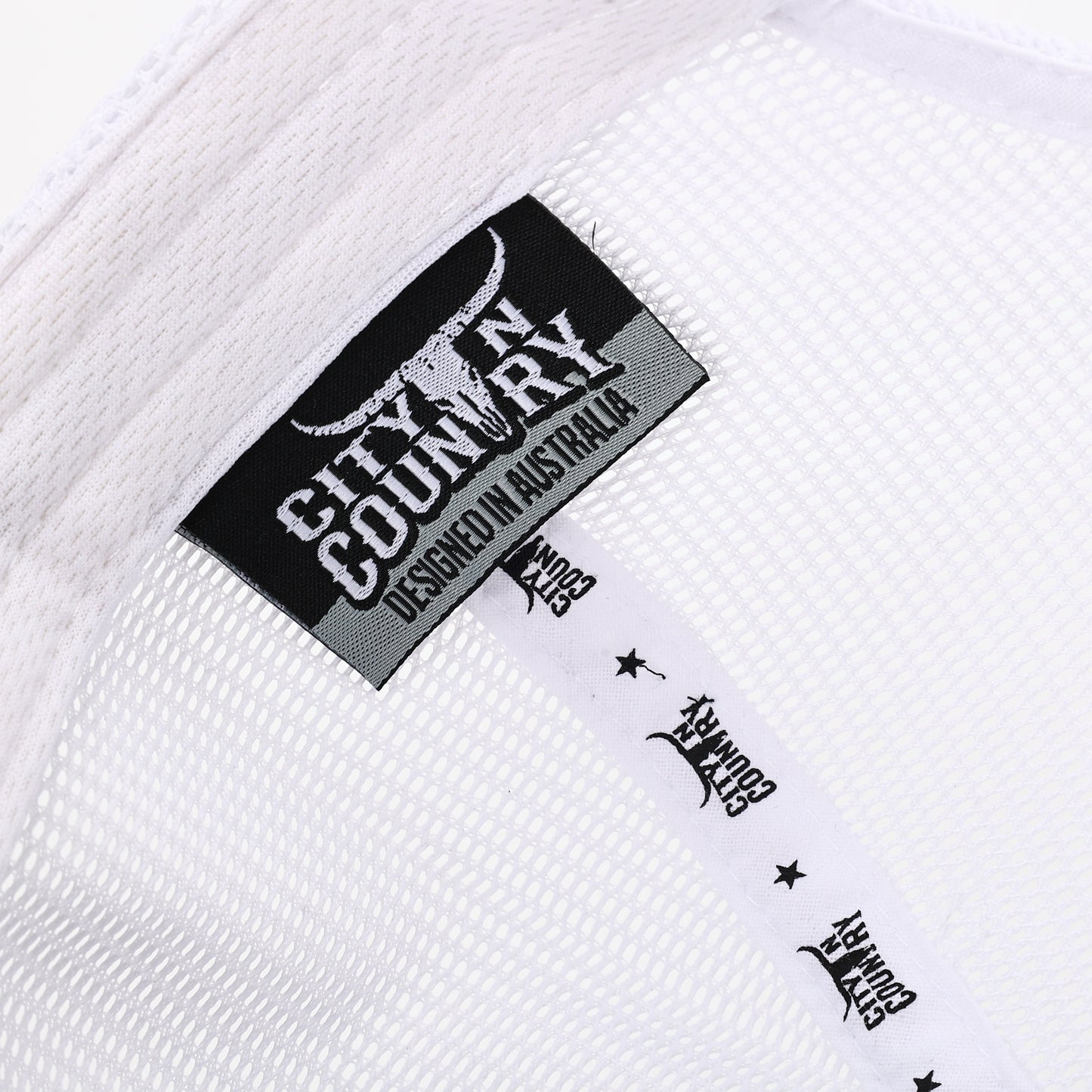 City N Country - CNC - Cap - 3D Classic - Black and White