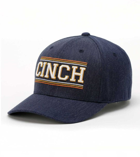 Cinch Cap Flexfit 3D Logo Denim