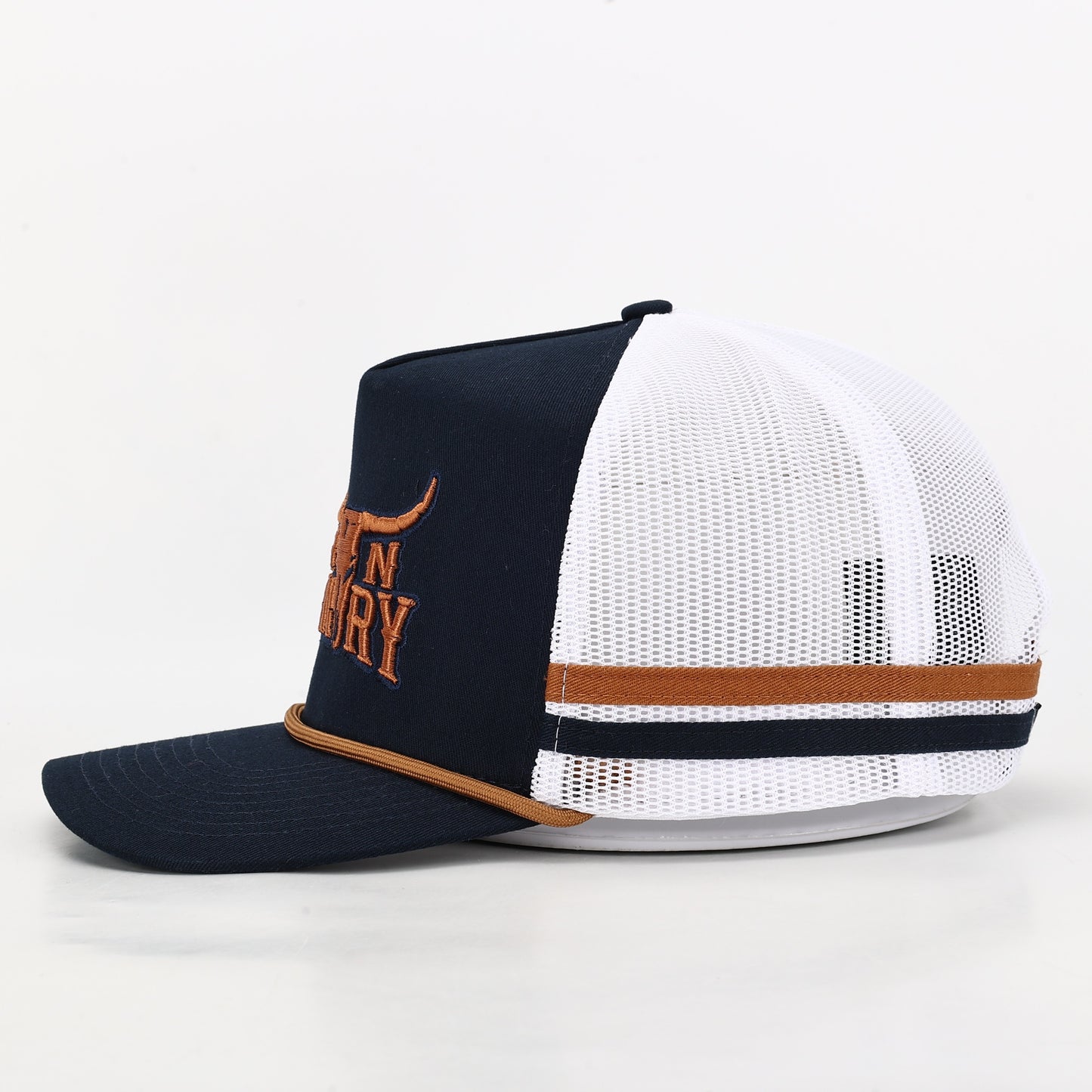 City N Country - CNC - Cap - 3D Classic - Navy, Brown and White