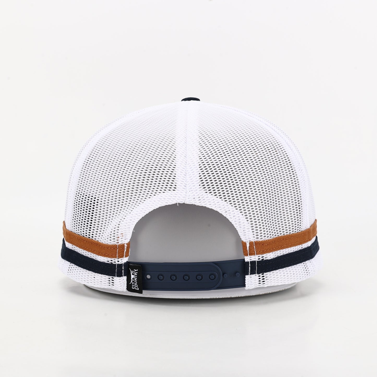 City N Country - CNC - Cap - 3D Classic - Navy, Brown and White