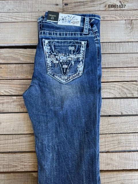 Grace in La - Denim - Womens - Bling Dear Jean - EB61637