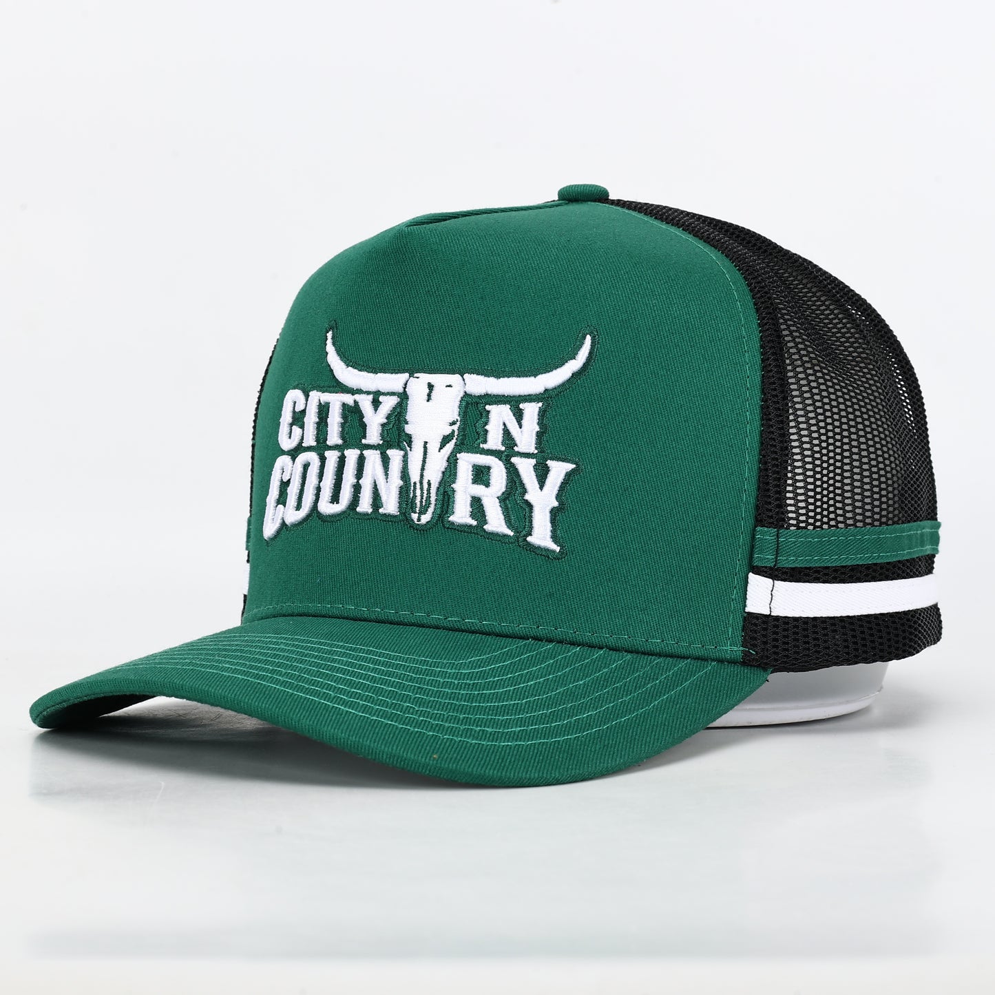 City N Country - CNC - Cap - 3D Classic - Forest Green Black