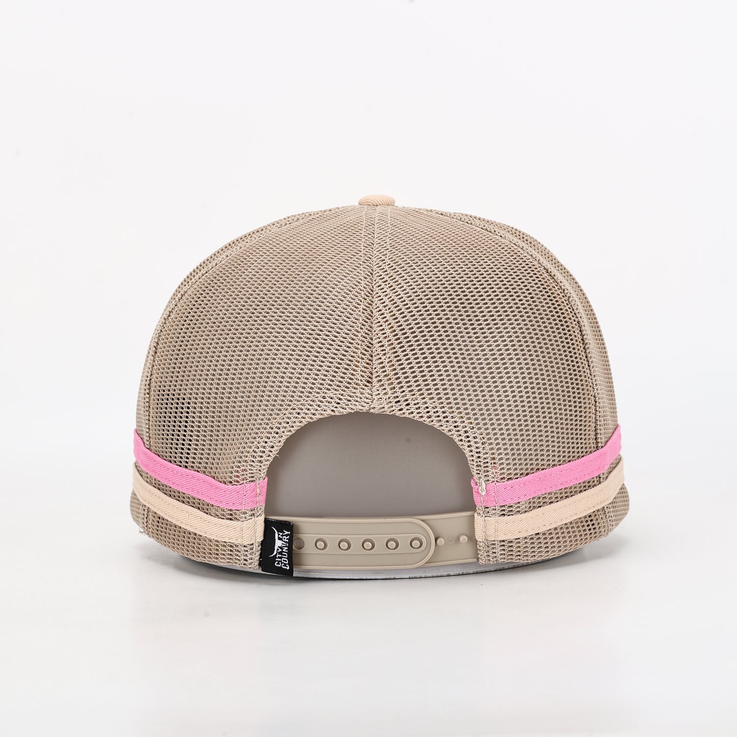 City N Country - CNC - Cap - 3D Classic - Beige and Pink