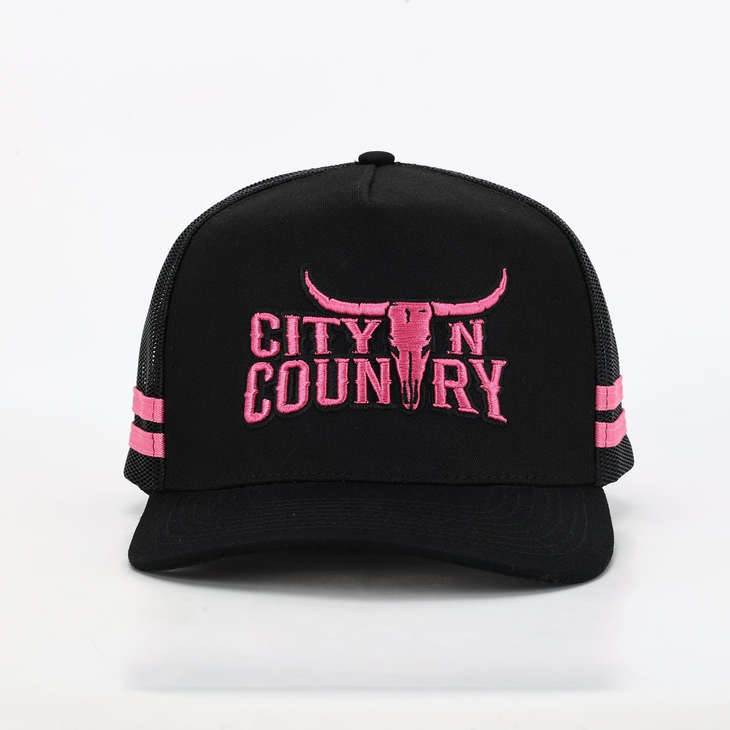 City N Country - CNC - Cap - 3D Classic - Black and Pink