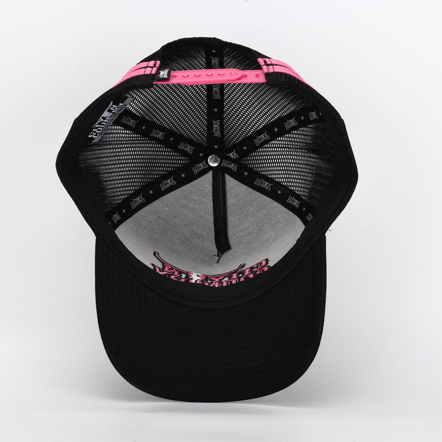 City N Country - CNC - Cap - 3D Classic - Black and Pink