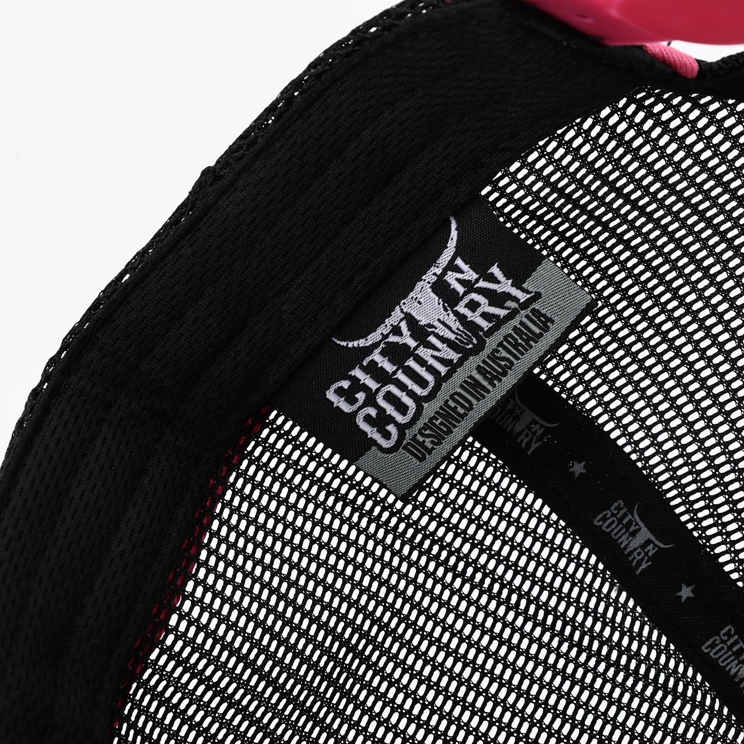 City N Country - CNC - Cap - 3D Classic - Black and Pink