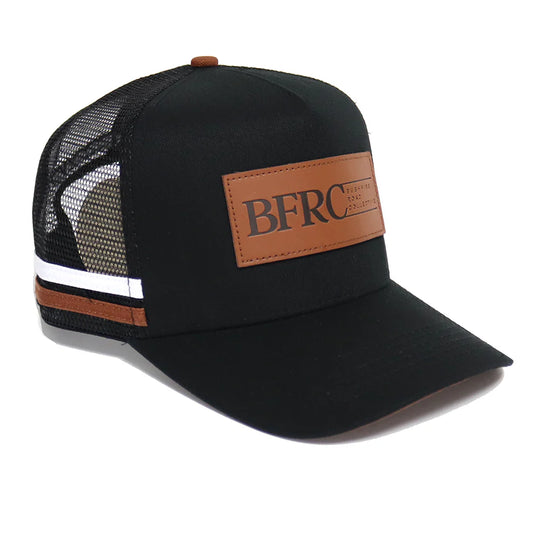 BUSHFIRE - CLASSIC BLACK TRUCKER CAP