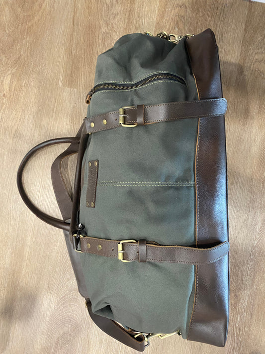 Bushfire Road - TRAVELLER - DUFFLE BAG - GREEN