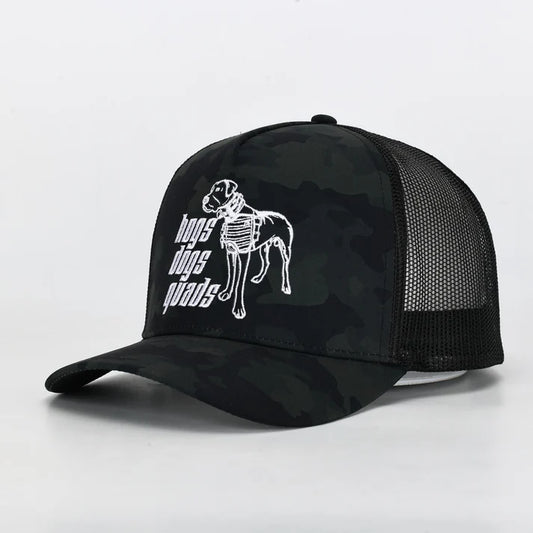 Hogs Dogs And Quads - HDQ - Cap - Camo Pig Dog