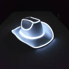 Neon Light Cowboy Hat