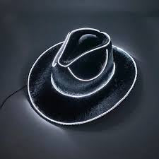 Neon Light Cowboy Hat