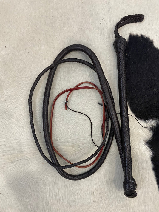 Australian Leather Whips - Brown and Maroon - 7F