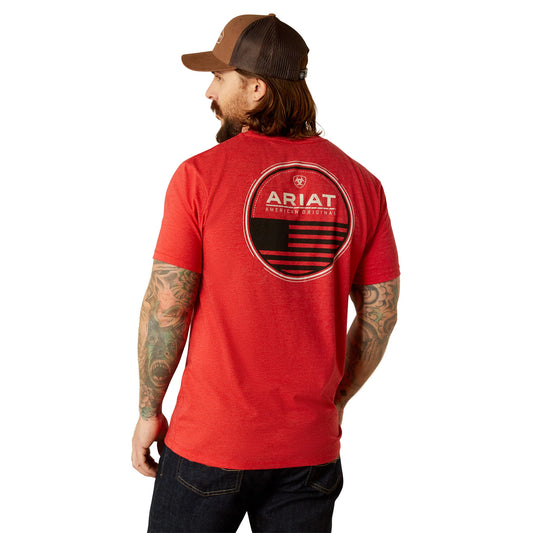 Ariat - Shirt - Mens - Original Flag Scope T Shirt