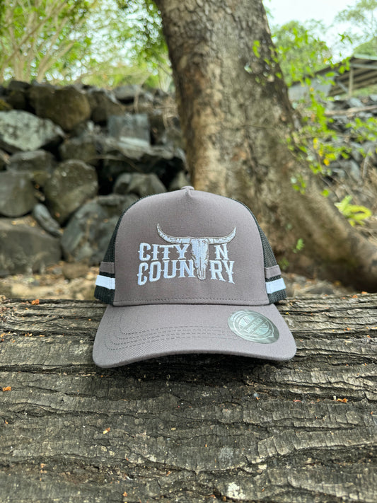 CNC - CITY N COUNTRY CAP - GREY - City N Country