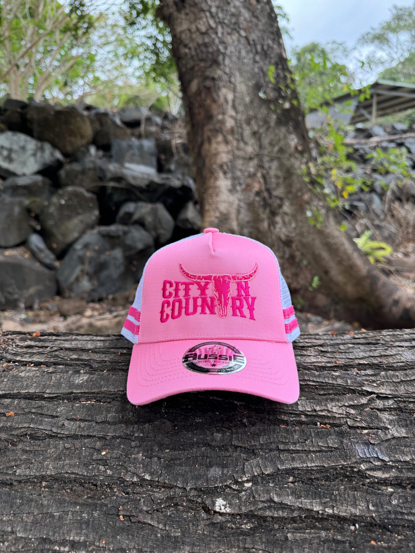 Cnc - YOUTH CAP - PINK - City and Country