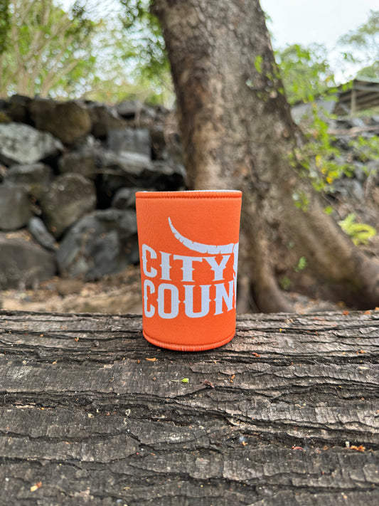 CNC - CITY N COUNTRY STUBBY COOLER - ORANGE - City N Country